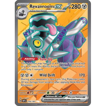 Revavroom ex - 216/197 216 - SV03 Obsidian Flames Holofoil