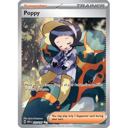 Poppy - 227/197 227 - SV03 Obsidian Flames Holofoil