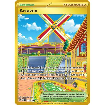 Artazon - 229/197 229 - SV03 Obsidian Flames Holofoil
