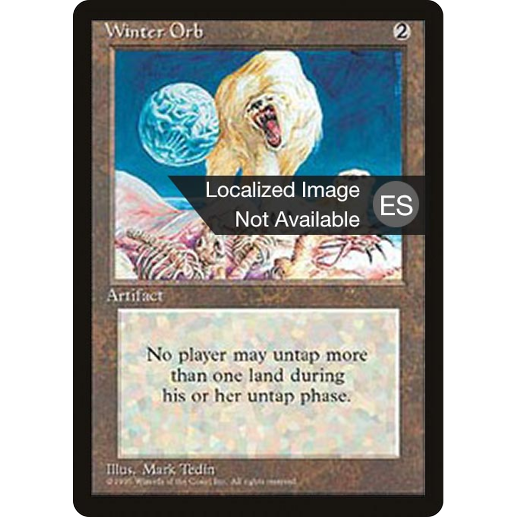 Winter Orb (4BB-376) - Fourth Edition Foreign Black Border