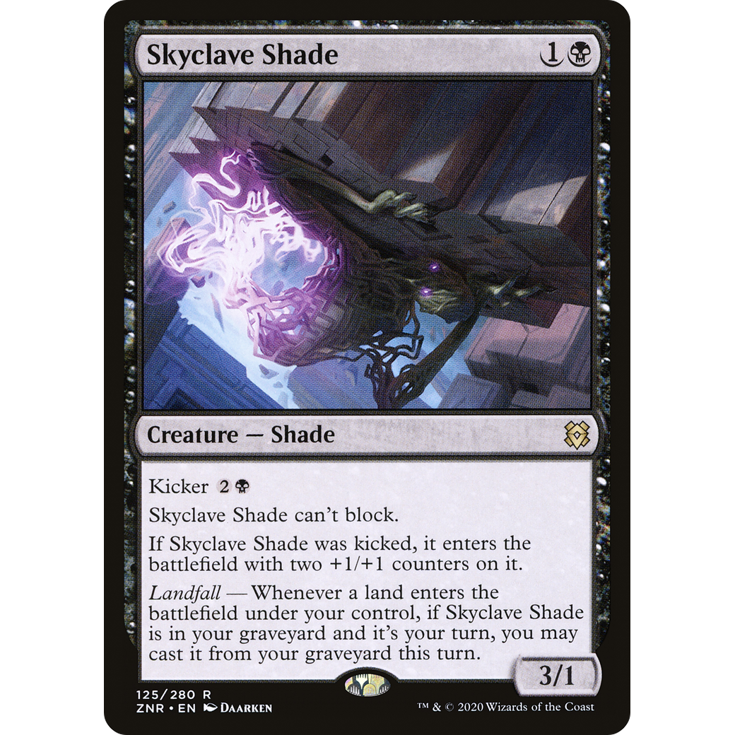 Skyclave Shade (ZNR-125) - Zendikar Rising Foil