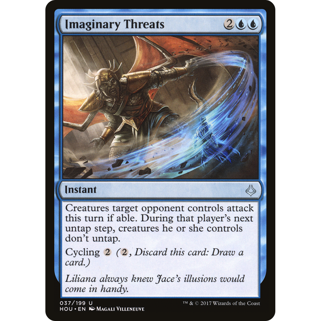 Imaginary Threats (HOU-037) - Hour of Devastation Foil