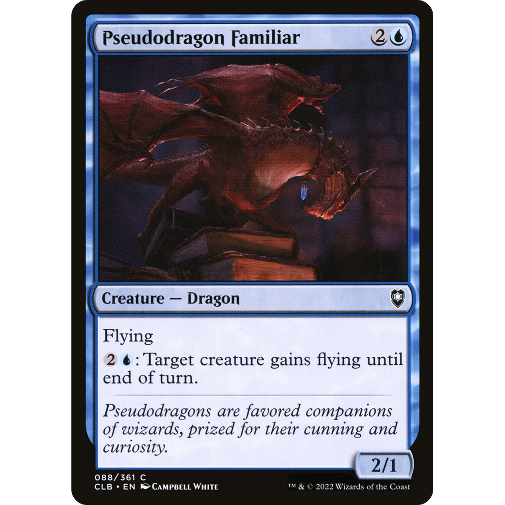 Pseudodragon Familiar (CLB-088) - Commander Legends: Battle for Baldur's Gate