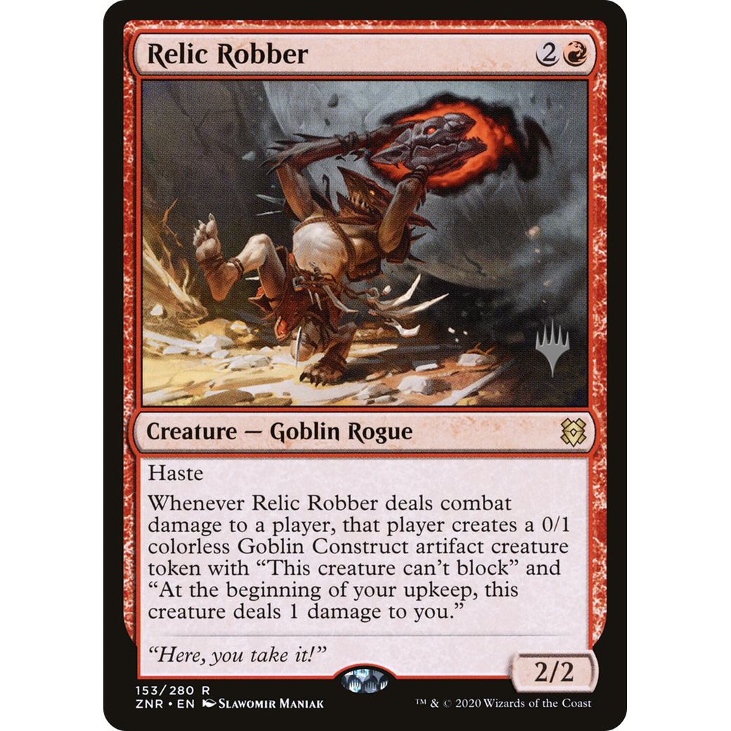 Relic Robber (PPZNR-153) - Zendikar Rising Promos Foil