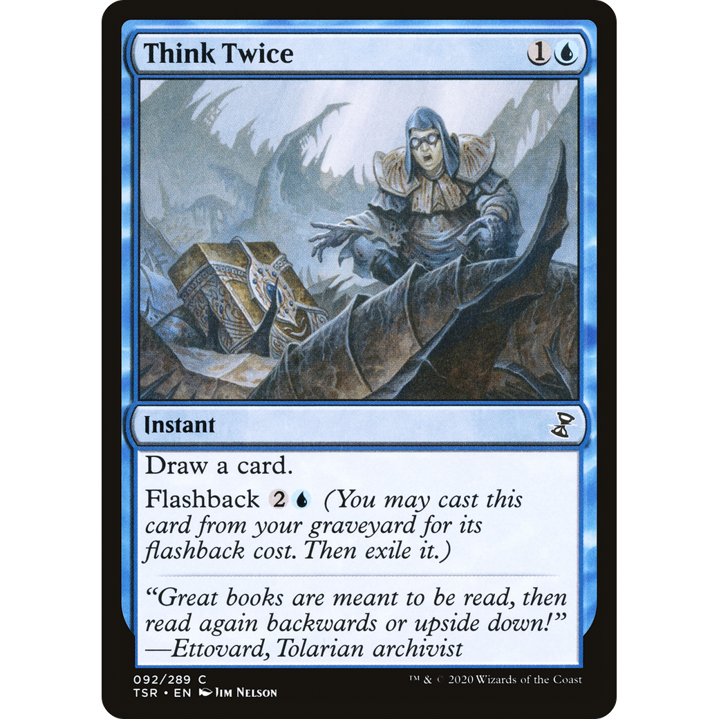 Think Twice (TSR-092) - Time Spiral Remastered