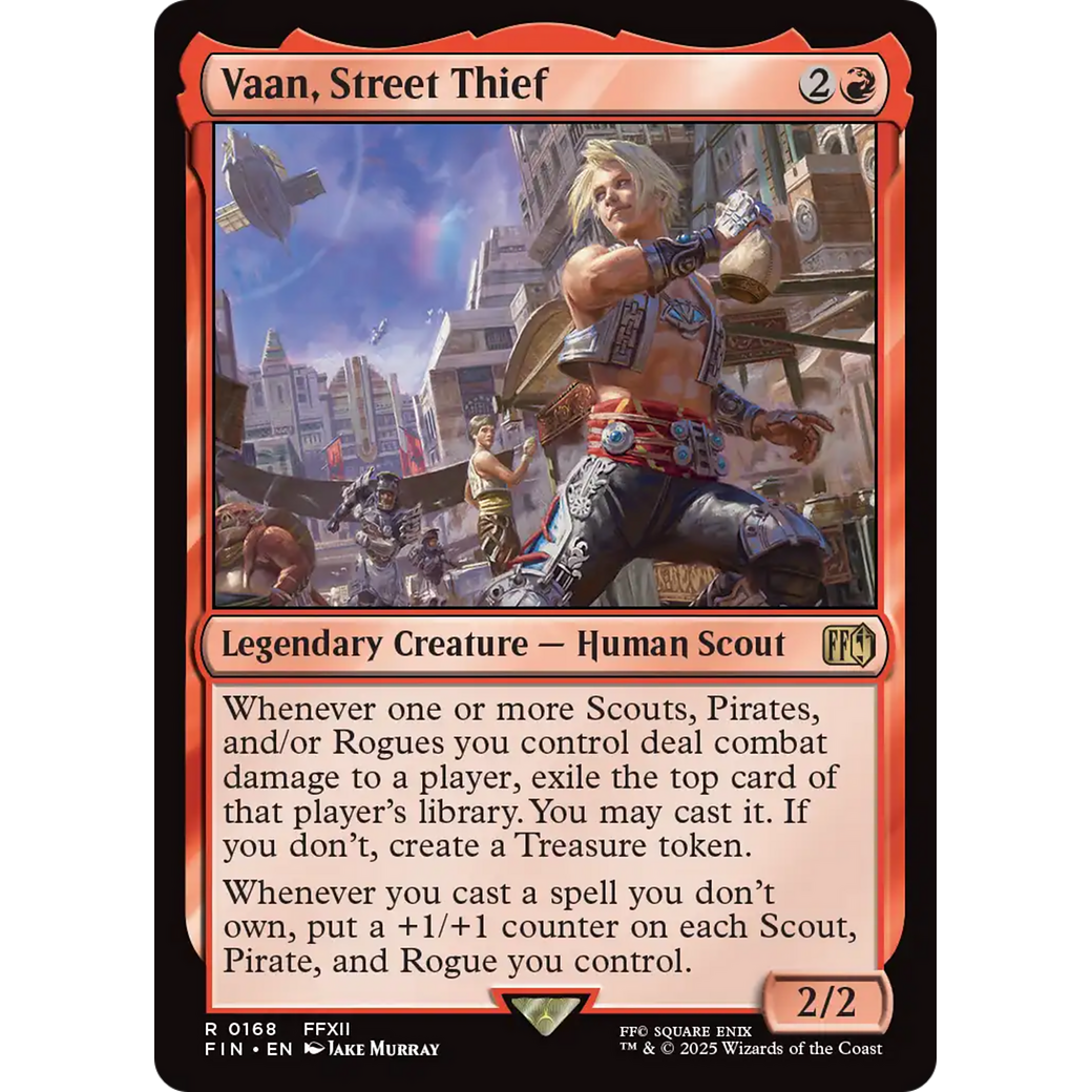 Vaan, Street Thief (FIN-168) - FINAL FANTASY Foil
