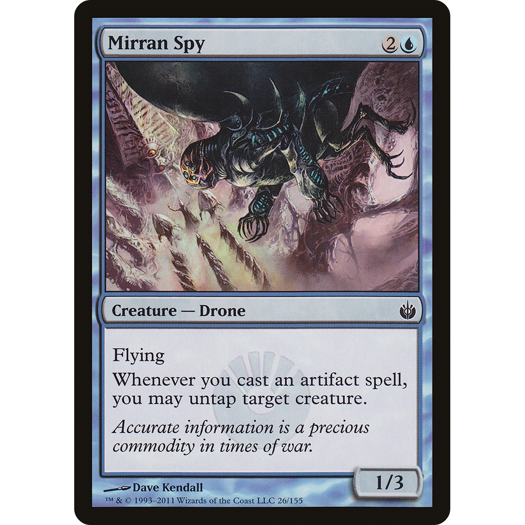 Mirran Spy (MBS-026) - Mirrodin Besieged Foil