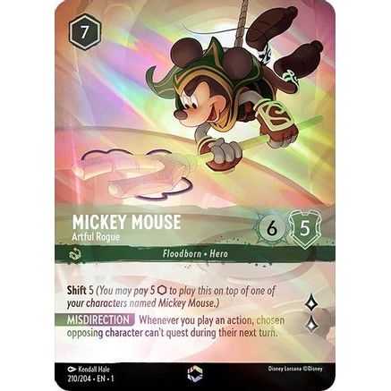 Mickey Mouse - Artful Rogue (Enchanted) (210/204) - The First Chapter Holofoil