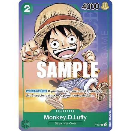 Monkey.D.Luffy (Gen Con 2023) (P-037) - One Piece Promotion Cards Foil