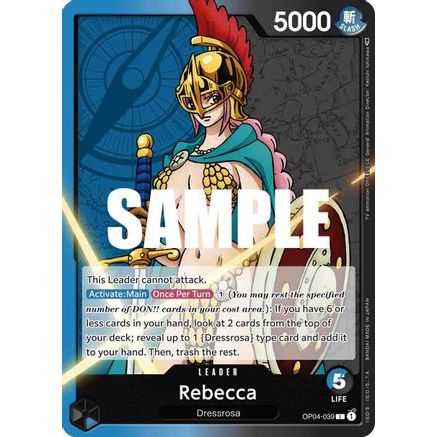 Rebecca (039) (OP04-039) - Kingdoms of Intrigue