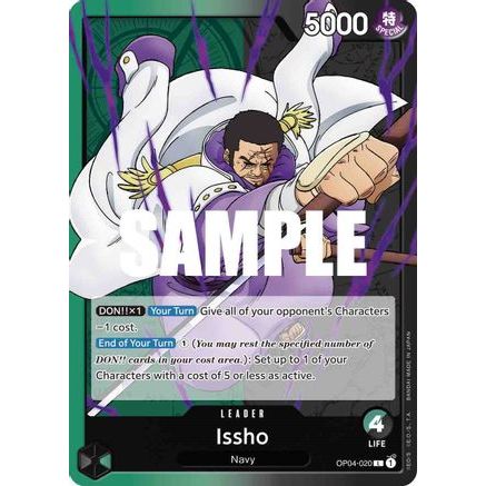 Issho (OP04-020) - Kingdoms of Intrigue