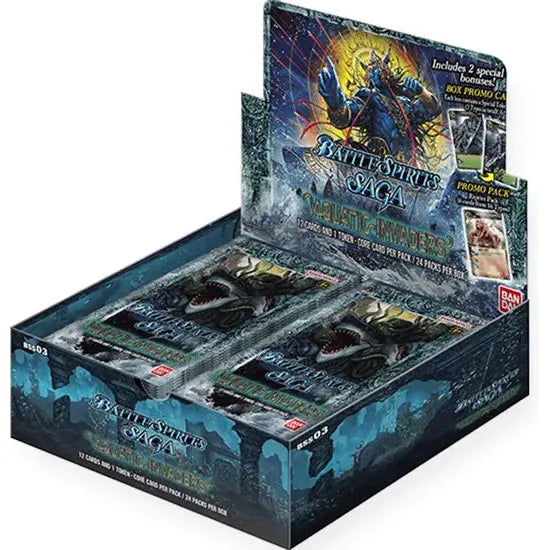 Battle Spirits Saga: Set 03: Aquatic Invaders Booster Box (BSS03)