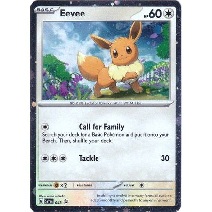 Eevee - 043 43 - SV Scarlet & Violet Promo Cards Holofoil