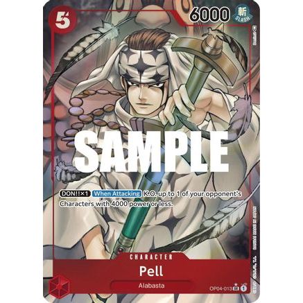Pell (Alternate Art) (OP04-013) - Kingdoms of Intrigue Foil