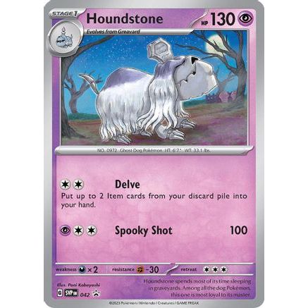 Houndstone - 042 42 - SV Scarlet & Violet Promo Cards Holofoil