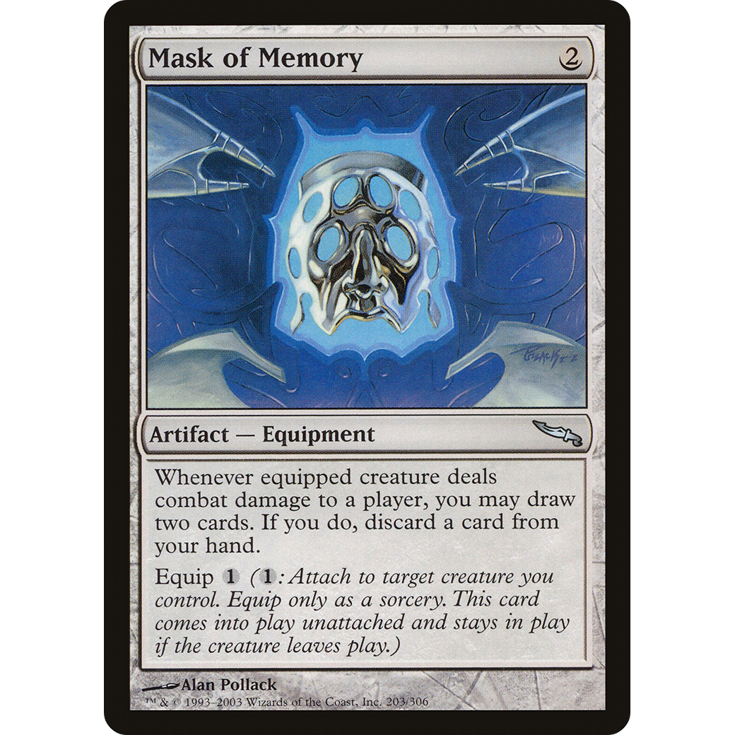Mask of Memory (MRD-203) - Mirrodin