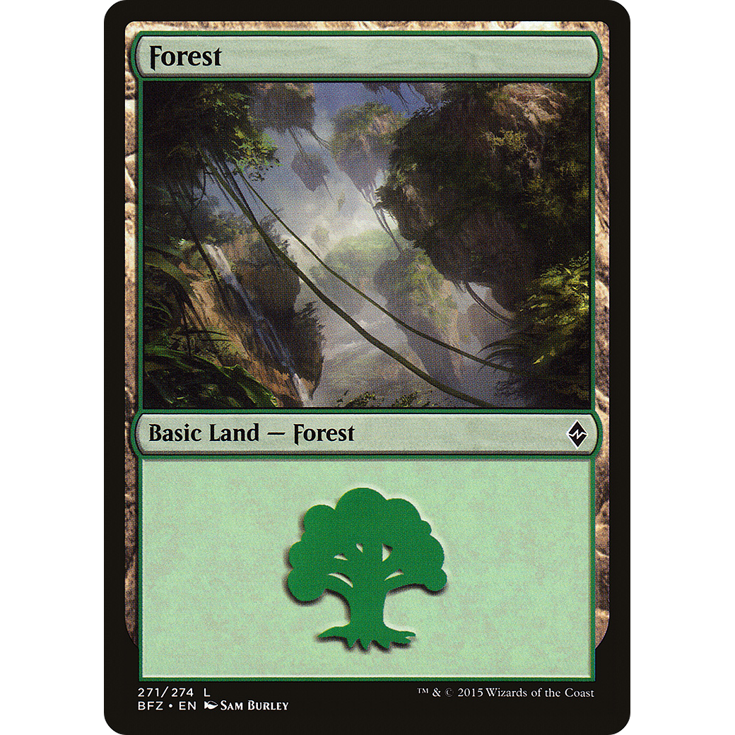 Forest (271) (BFZ-271) - Battle for Zendikar