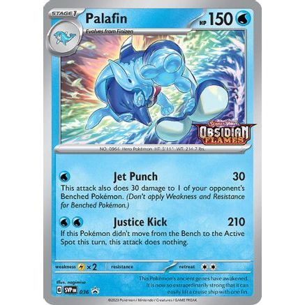 Palafin - 036 (Prerelease) 36 - SV Scarlet & Violet Promo Cards Holofoil