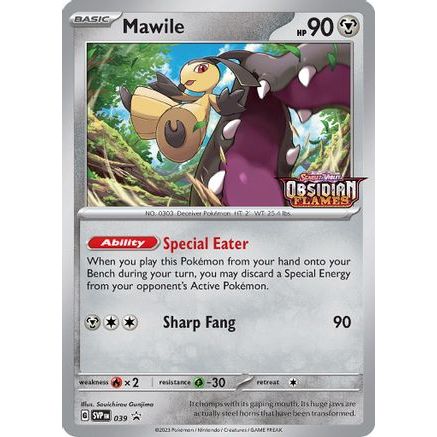 Mawile - 039 (Prerelease) 39 - SV Scarlet & Violet Promo Cards Holofoil