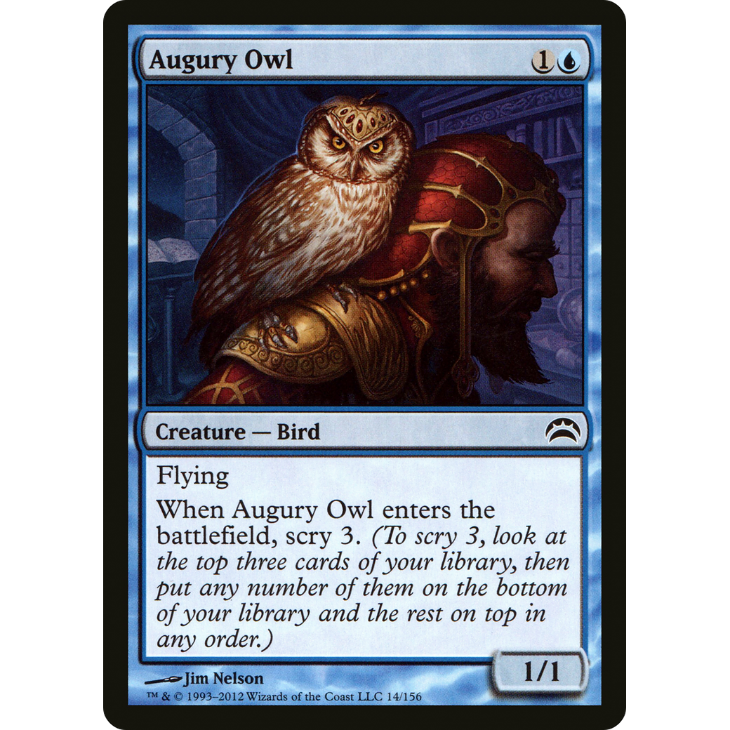 Augury Owl (PC2-014) - Planechase 2012