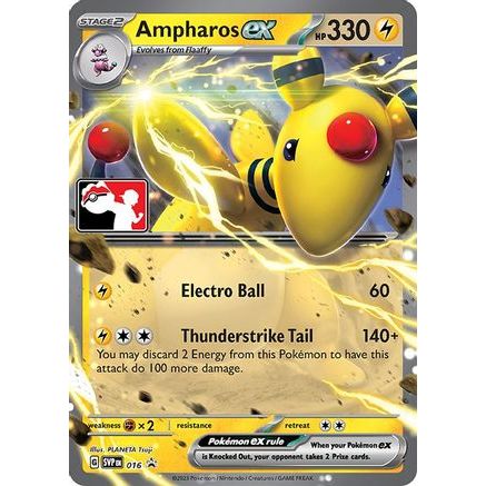 Ampharos ex 16 - Prize Pack Series Cards