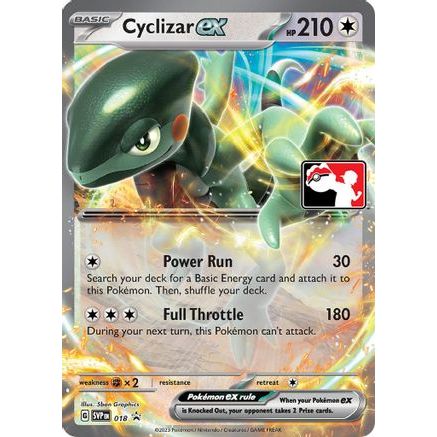 Cyclizar ex 18 - Prize Pack Series Cards Holofoil