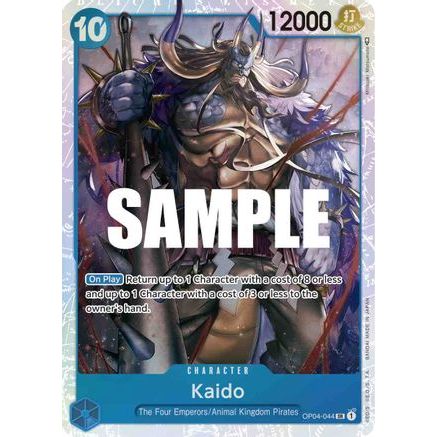 Kaido (OP04-044) - Kingdoms of Intrigue Foil