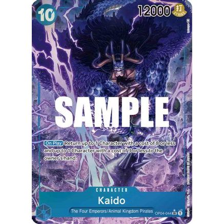 Kaido (Alternate Art) (OP04-044) - Kingdoms of Intrigue Foil