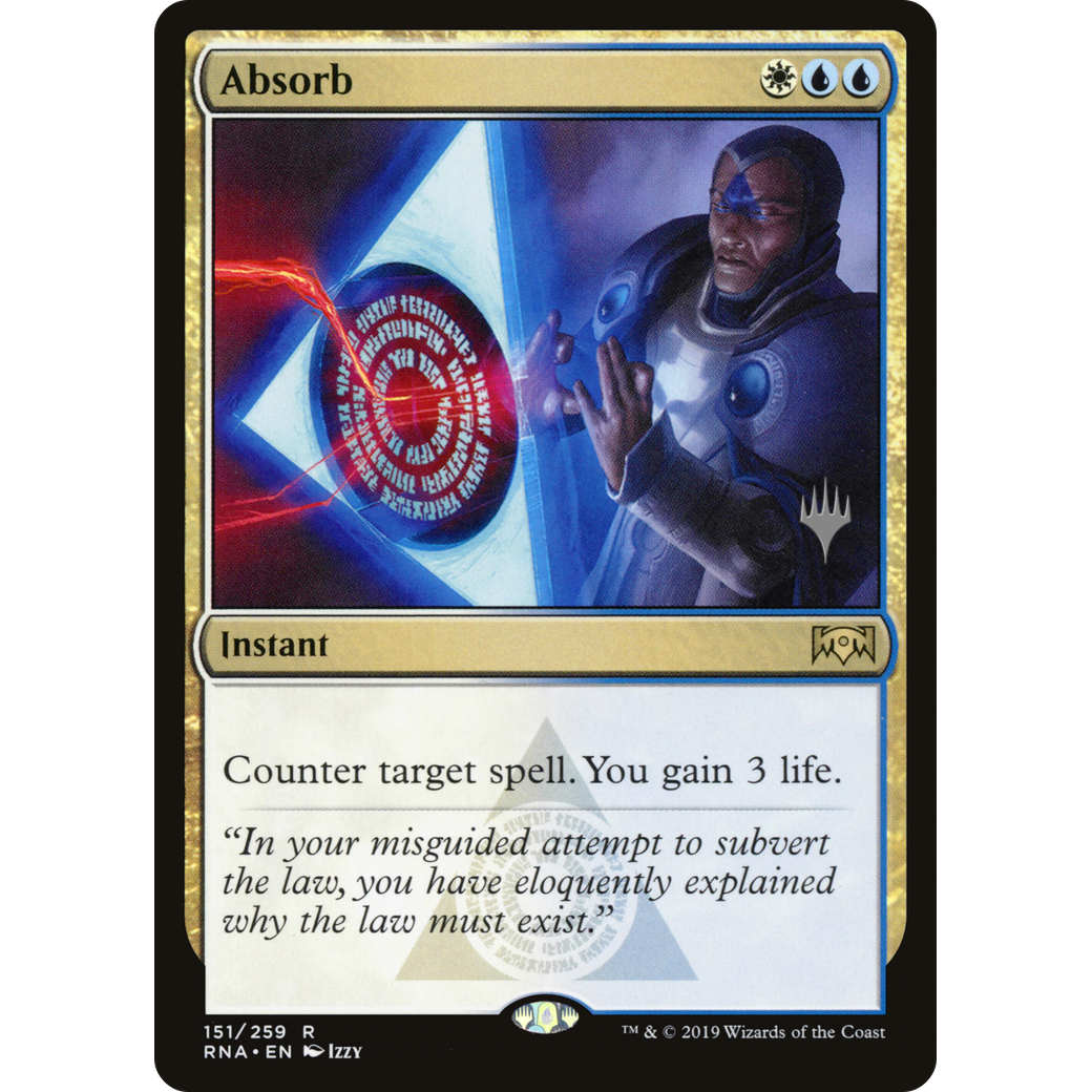 Absorb (PPELD-151) - Ravnica Allegiance Promos Foil