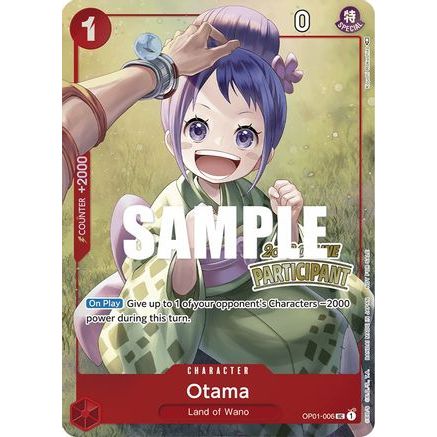 Otama (Online Regional 2023) [Participant] (OP01-006) - One Piece Promotion Cards Foil
