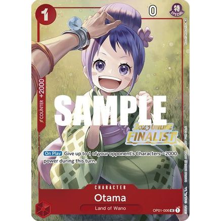 Otama (Online Regional 2023) [Finalist] (OP01-006) - One Piece Promotion Cards Foil