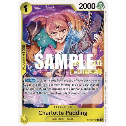 Charlotte Pudding (Judge Pack Vol. 2) (OP03-112) - One Piece Promotion Cards Foil
