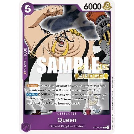 Queen (Judge Pack Vol. 2) (ST04-005) - One Piece Promotion Cards Foil