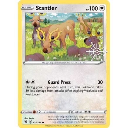 Stantler - 125/189 (Holiday Calendar) 125 - Miscellaneous Cards & Products Holofoil