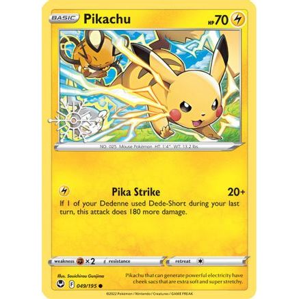 Pikachu - 049/195 (Holiday Calendar) 49 - Miscellaneous Cards & Products Holofoil