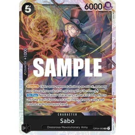 Sabo (OP04-083) - Kingdoms of Intrigue Foil
