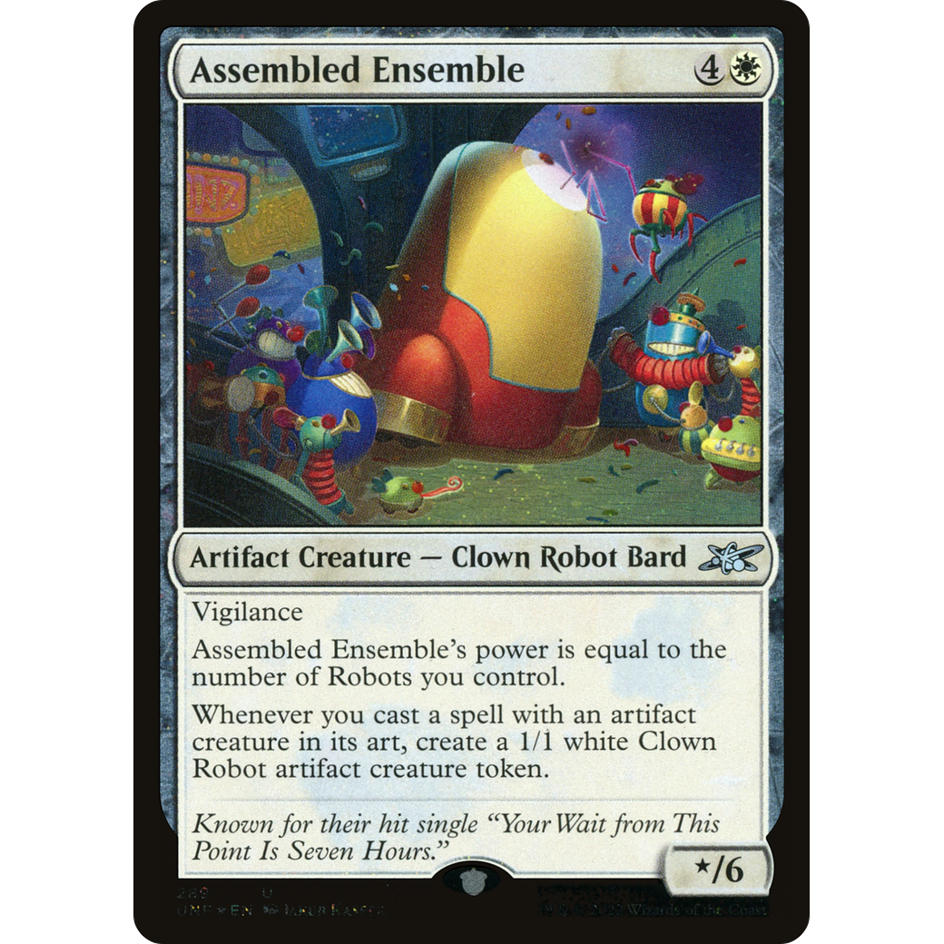 Assembled Ensemble (Galaxy Foil) (UNF-289) - Unfinity Foil