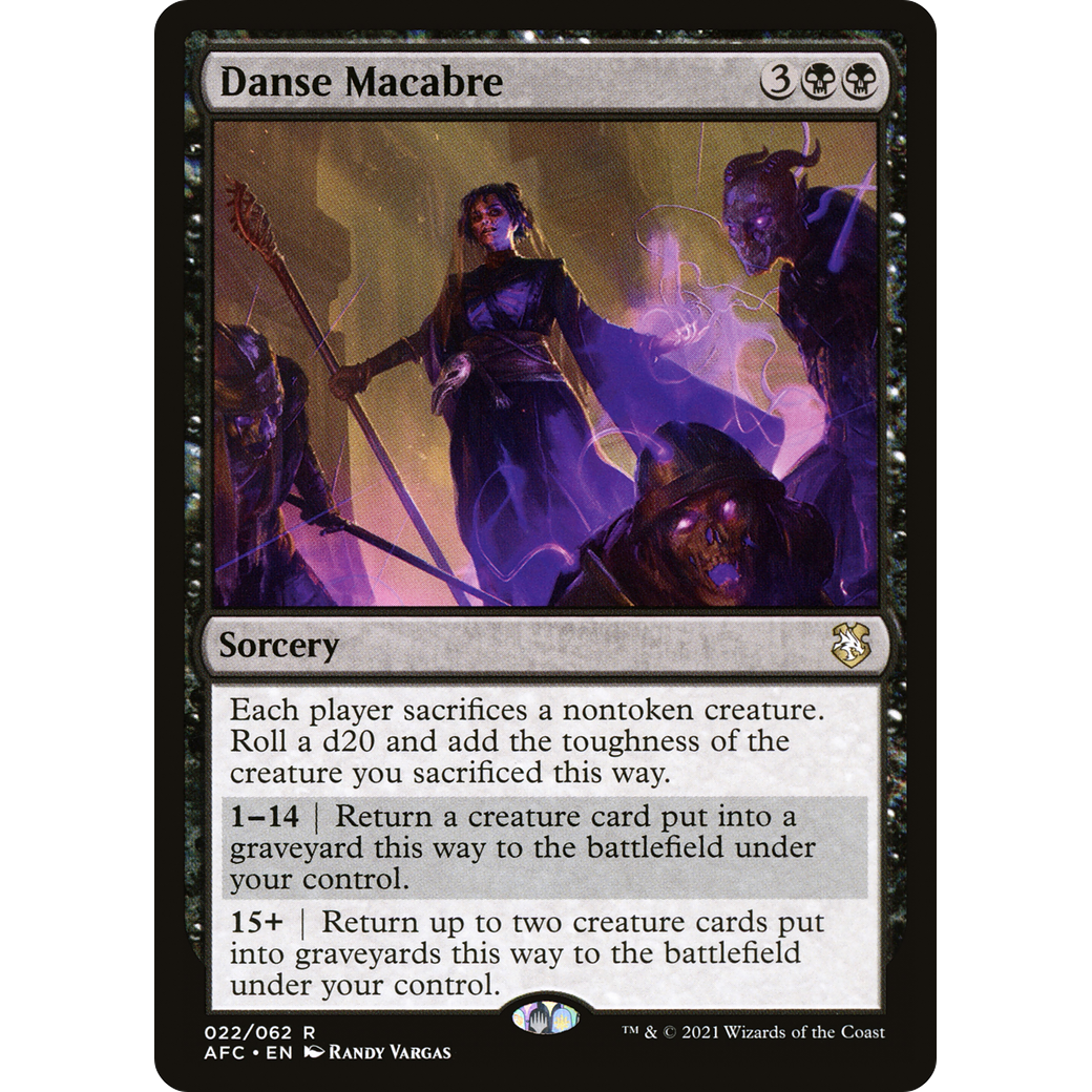 Danse Macabre (AFC-022) - Forgotten Realms Commander