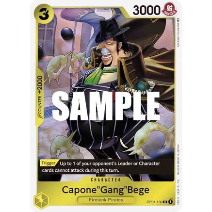 Capone"Gang"Bege (OP04-100) - Kingdoms of Intrigue Foil