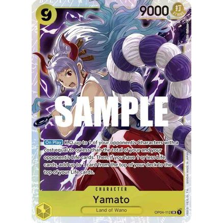 Yamato (OP04-112) - Kingdoms of Intrigue Foil