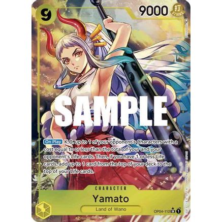 Yamato (Alternate Art) (OP04-112) - Kingdoms of Intrigue Foil