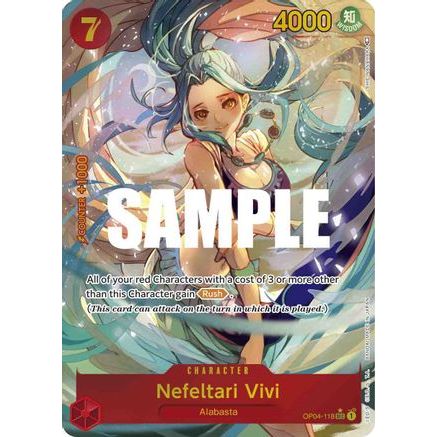 Nefeltari Vivi (118) (Alternate Art) (OP04-118) - Kingdoms of Intrigue Foil