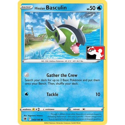 Hisuian Basculin - Prize Pack Series Cards Holofoil