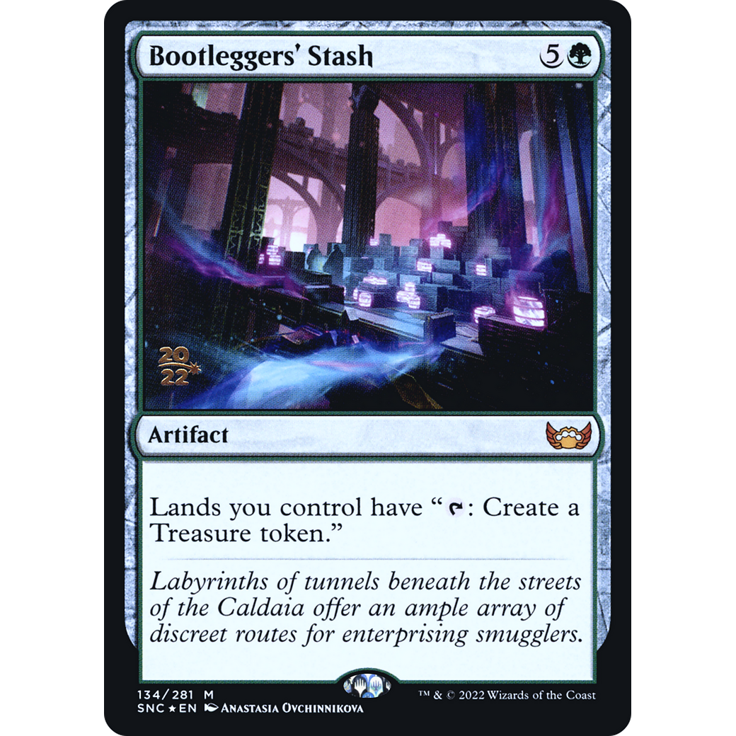Bootleggers' Stash (PRE-134) - Streets of New Capenna Promos Foil