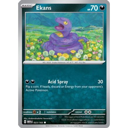 Ekans 23 - SV Scarlet & Violet 151
