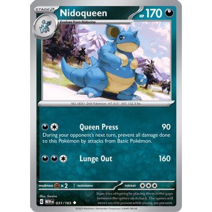 Nidoqueen 31 - SV Scarlet & Violet 151