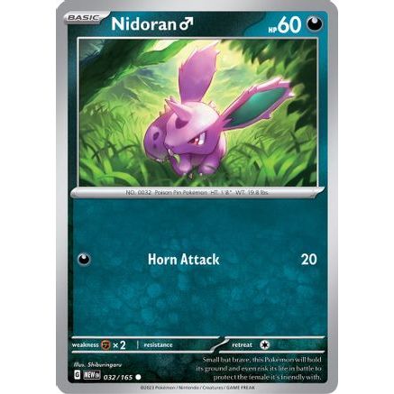 Nidoran M 32 - SV Scarlet & Violet 151