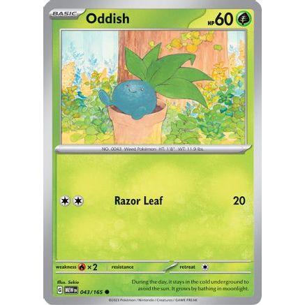 Oddish 43 - SV Scarlet & Violet 151