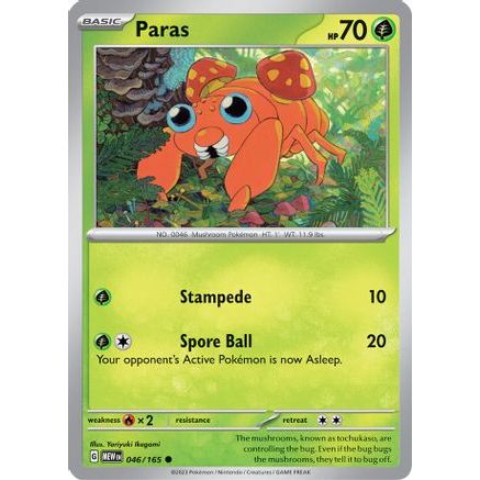 Paras 46 - SV Scarlet & Violet 151