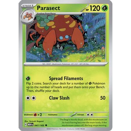 Parasect 47 - SV Scarlet & Violet 151